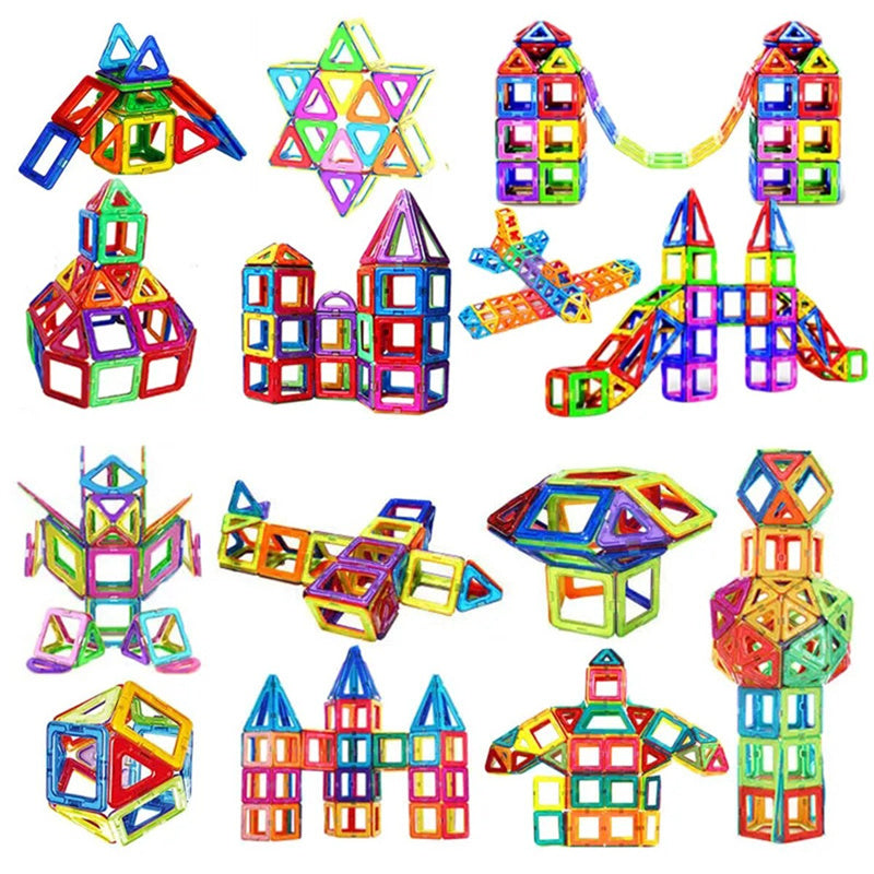 MagnaBuild Adventure Set - Spark Creativity with Magnetic Blocks!