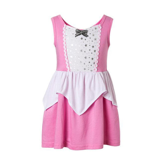 StarryWhirl Kids Dress – Twirl into a World of Magic!