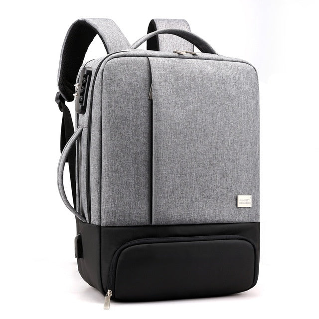 The Tech Voyager Laptop Backpack – Stylish Protection for Work & Travel