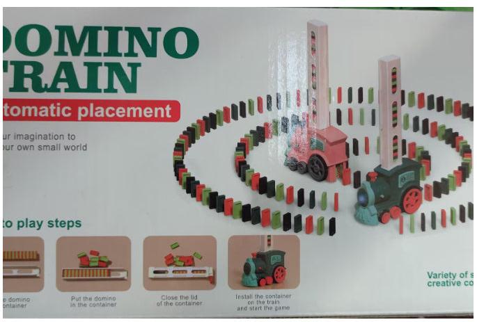 Domino Express Train – The Ultimate Domino-Stacking Adventure!