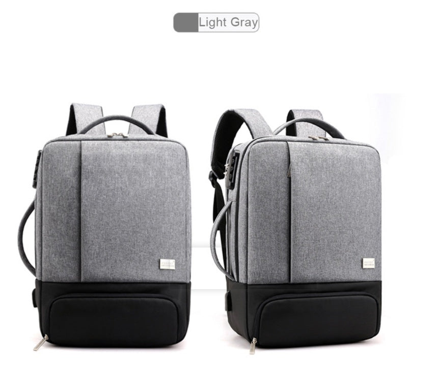 The Tech Voyager Laptop Backpack – Stylish Protection for Work & Travel