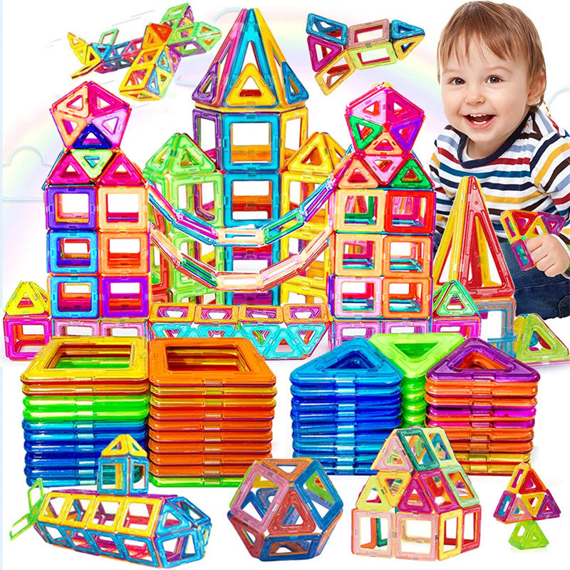 MagnaBuild Adventure Set - Spark Creativity with Magnetic Blocks!