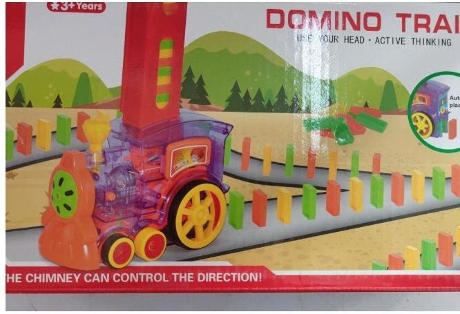 Domino Express Train – The Ultimate Domino-Stacking Adventure!