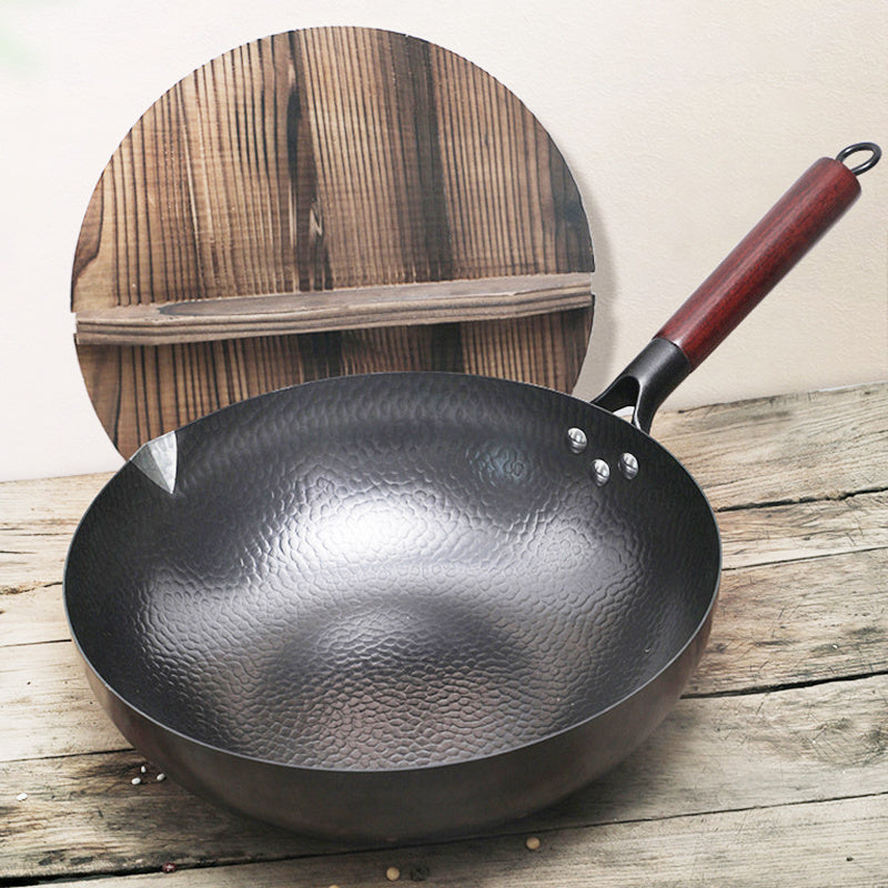 Iron Pan Traditional Iron Wok Handmade