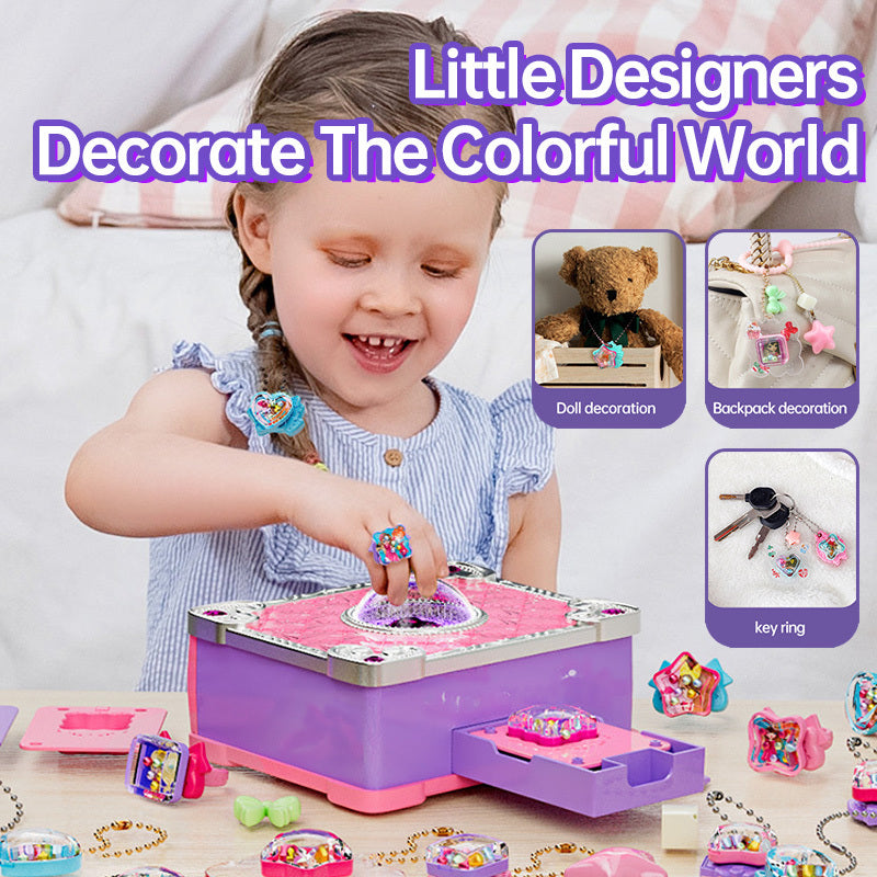 Princess Sparkle DIY Jewelry Kit – Magical Creations for Little Designers!