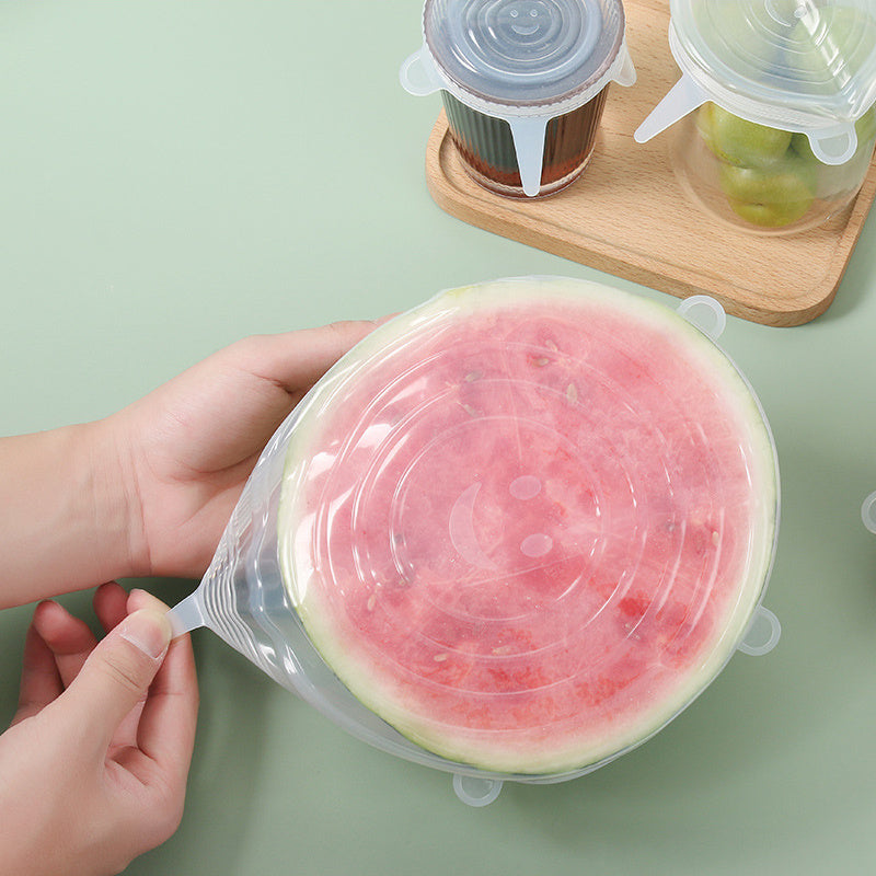 EcoFlex Silicone Stretch Lids – Reusable