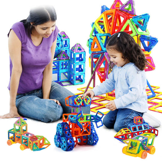 MagnaBuild Adventure Set - Spark Creativity with Magnetic Blocks!